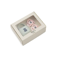 Pack 2 chupetes Bear Rosa (bajo encargo)-0