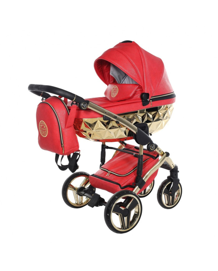 JUNAMA DIAMOND HANDCRAFT 2 PIEZAS RED GOLD
