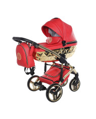 JUNAMA DIAMOND HANDCRAFT 2 PIEZAS RED GOLD
