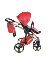 JUNAMA DIAMOND HANDCRAFT 2 PIEZAS RED GOLD