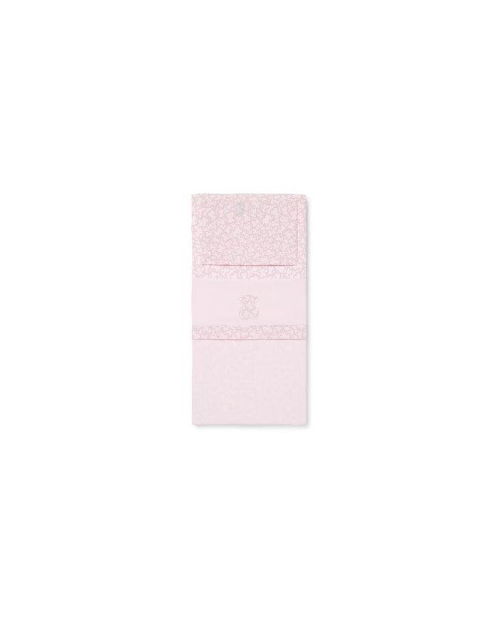 Juego de sabanas cuna Kaos Rosa