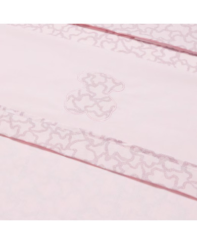 Juego de sabanas cuna Kaos Rosa