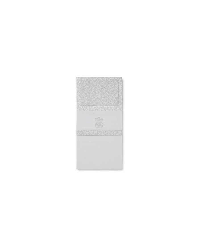 Juego de sabanas cuna Kaos Gris