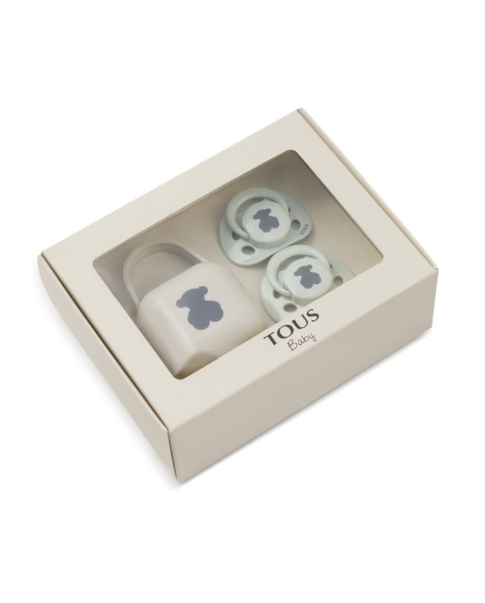 Pack 2 chupetes verde Tous