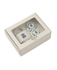 Pack 2 chupetes verde Tous