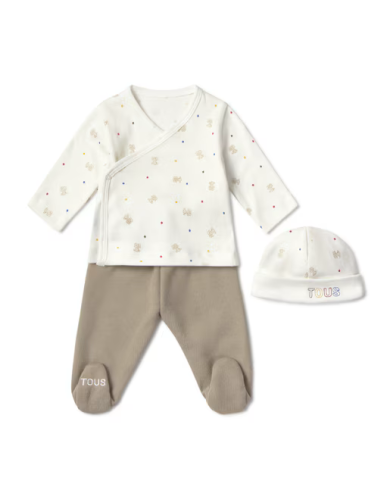 Conjunto de bebé de recién nacido Cosmic crudo