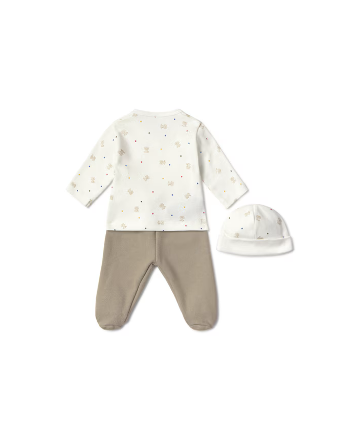 Conjunto de bebé de recién nacido Cosmic crudo