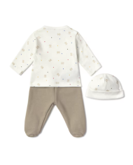 Conjunto de bebé de recién nacido Cosmic crudo