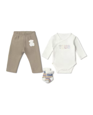 Conjunto de bebé de recién nacido Cosmic crudo