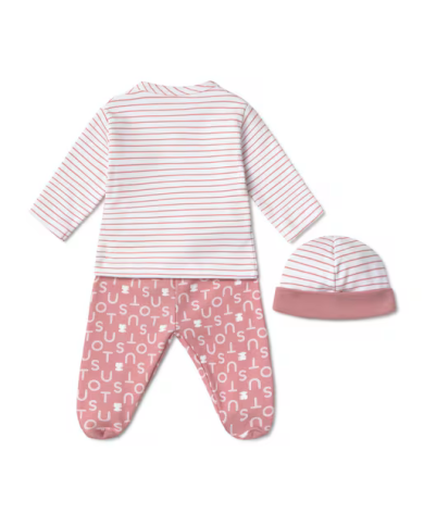 Conjunto de bebé de recién nacido Soft rosa Conjunto de bebé de recién nacido Soft rosa