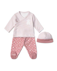 Conjunto de bebé de recién nacido Soft rosa