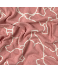 Manta de bebé reversible Nilo rosa