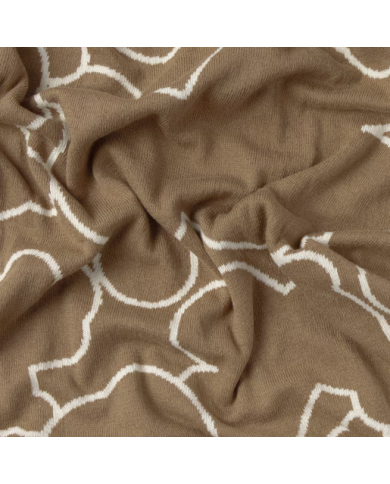 Manta de bebé reversible Nilo beige Manta de bebé reversible Nilo beige