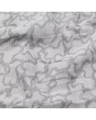 Muselina grande Kaos Gris