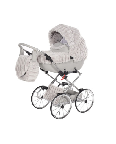 Carrito de muñecas Muffy Gris Claro – Junama Carrito de muñecas Muffy Gris Claro – Junama