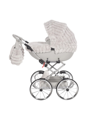 Carrito de muñecas Muffy Gris Claro – Junama Carrito de muñecas Muffy Gris Claro – Junama