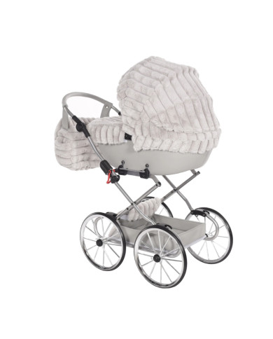 Carrito de muñecas Muffy Gris Claro – Junama Carrito de muñecas Muffy Gris Claro – Junama