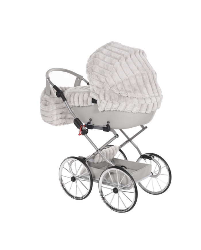 Carrito de muñecas Muffy Gris Claro – Junama Carrito de muñecas Muffy Gris Claro – Junama