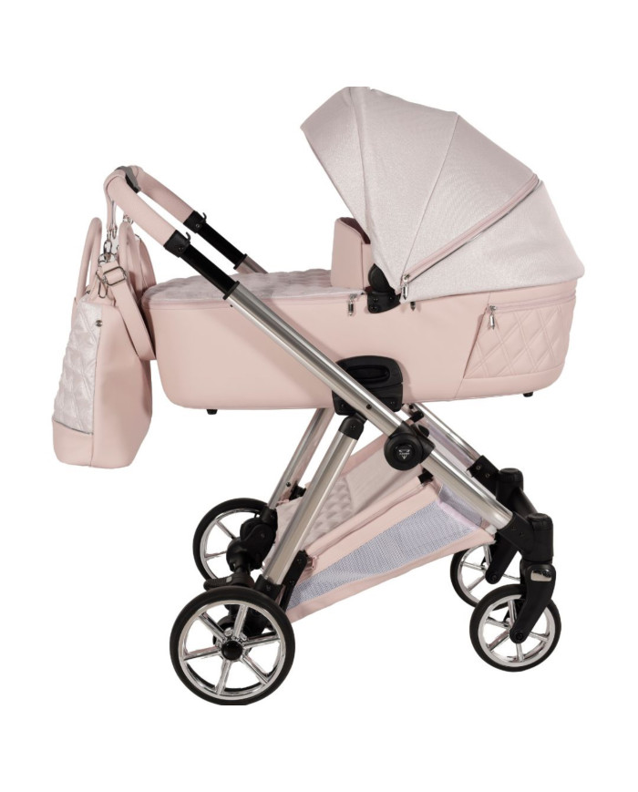 Junama Elegante Lamé Rosa