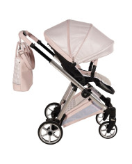 Junama Elegante Lamé Rosa