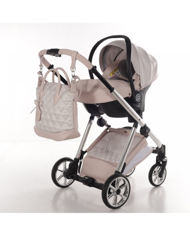 Junama Elegante Lamé Rosa