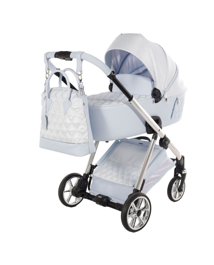 Junama Elegante Lamé Azul