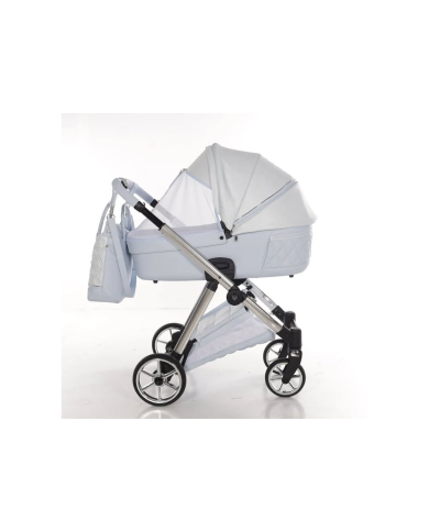 Junama Elegante Lamé Azul