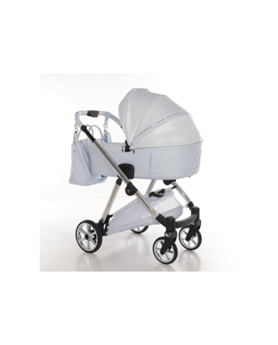 Junama Elegante Lamé Azul