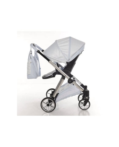 Junama Elegante Lamé Azul