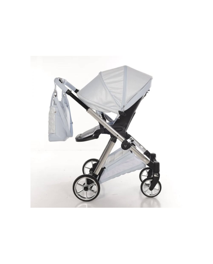 Junama Elegante Lamé Azul