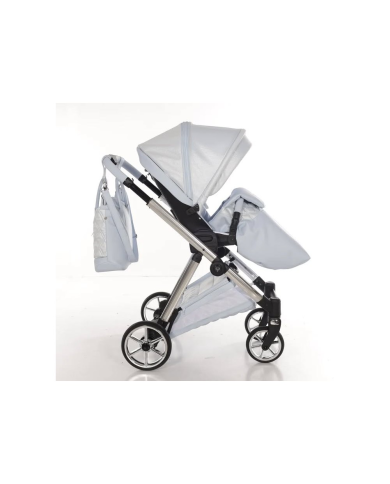 Junama Elegante Lamé Azul