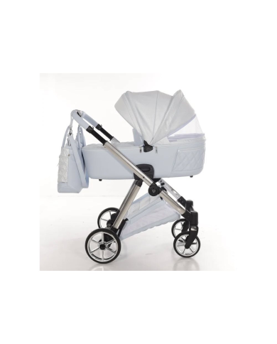 Junama Elegante Lamé Azul