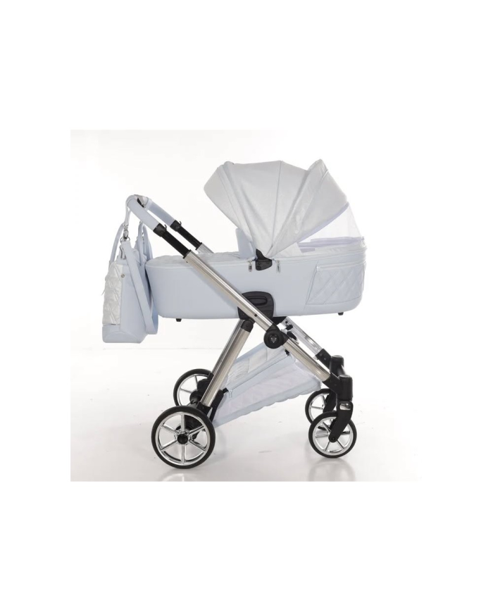 Junama Elegante Lamé Azul