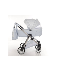 Junama Elegante Lamé Azul