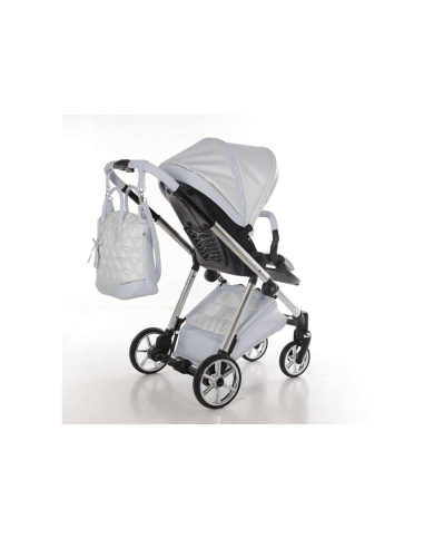 Junama Elegante Lamé Azul