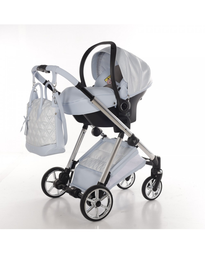 Junama Elegante Lamé Azul