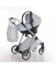 Junama Elegante Lamé Azul