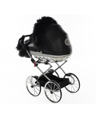 Carrito de muñecas Junama Hand Craft Glitter Negro