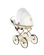 Carrito de muñecas Junama Hand Craft Glitter Blanco