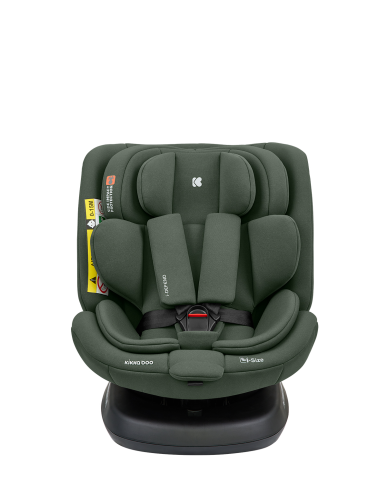 Silla de coche 40-150 cm i-Defend i-SIZE Verde Militar