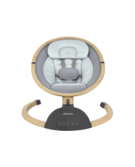 Columpio eléctrico de lado a lado Ashlee Gris Claro 2025