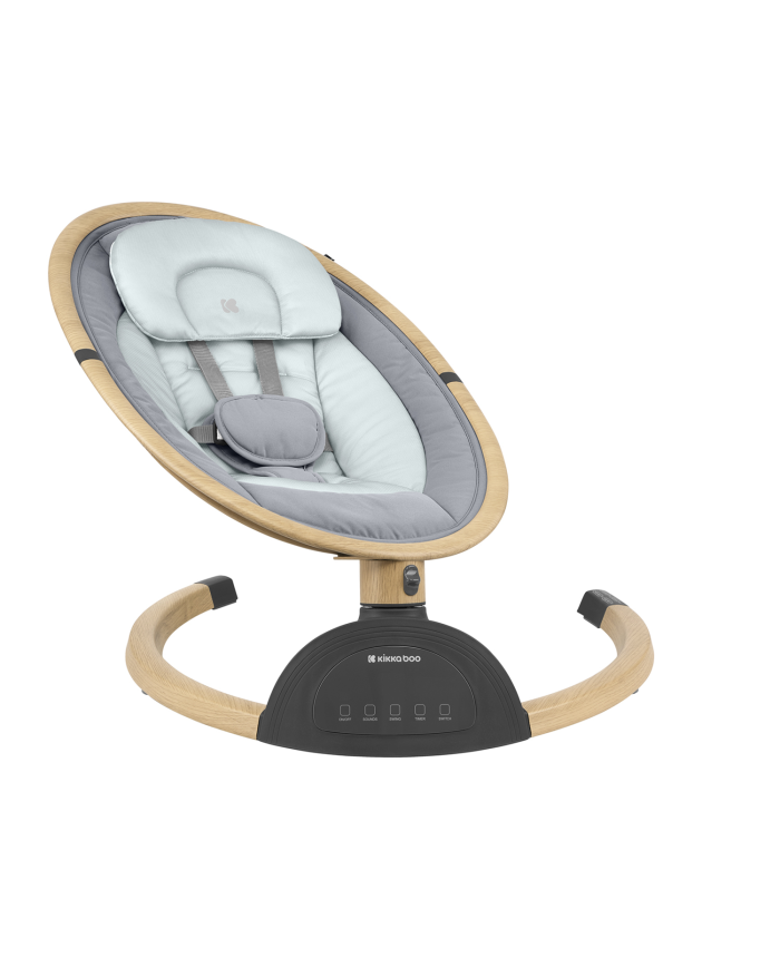 Columpio eléctrico de lado a lado Ashlee Gris Claro 2025