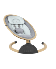 Columpio eléctrico de lado a lado Ashlee Gris Claro 2025