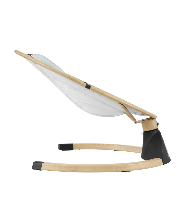 Columpio eléctrico de lado a lado Ashlee Gris Claro 2025