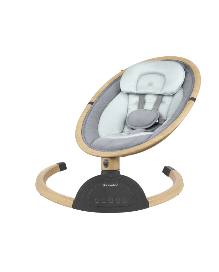 Columpio eléctrico de lado a lado Ashlee Gris Claro 2025