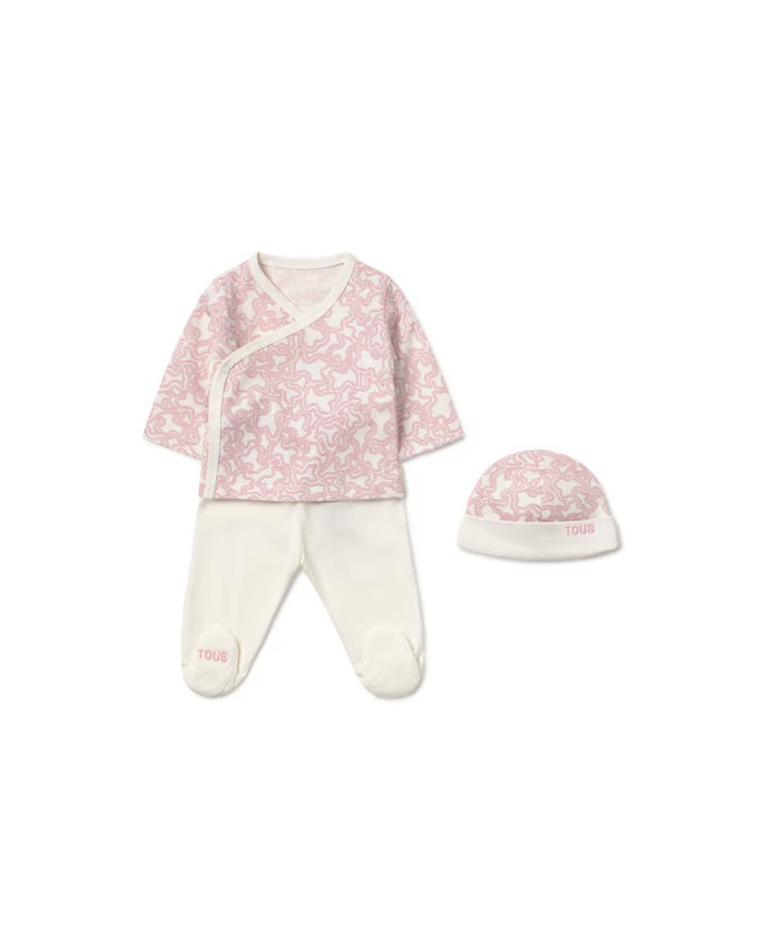 SET DE BEBÉ PARA PRIMERA PUESTA KAOS ROSA