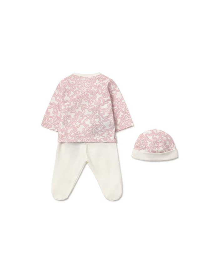SET DE BEBÉ PARA PRIMERA PUESTA KAOS ROSA