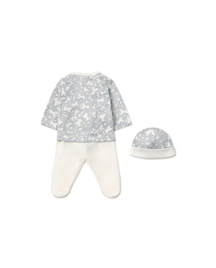SET DE BEBÉ PARA PRIMERA PUESTA KAOS AZUL