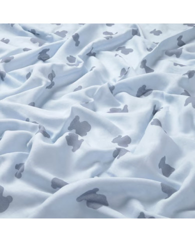 MUSELINA DE BEBÉ MUSE AZUL CELESTE